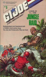 Norem Earl G I Joe Jungle RAID Cover Original Art 1987