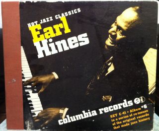 Earl Hines Hot Jazz Classics 4 LP VG C 41 Vinyl Record