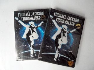 DVD 2 Pcs Michael Jackson SEALED Mick Jagger Elizabeth Taylor