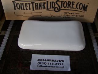 Eljer Canterbury Toilet Tank Lid 1620 for Early Models (not 3025) A