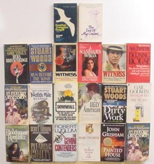 20 Books Popular Novels See List Lot C353 Free s H