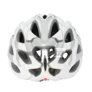 047 Bike Bicycle Cycle Helmet 24 Hole with Insect Nets Hoar