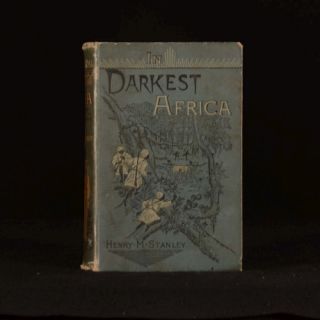 1893 in Darkest Africa Henry Stanley Travel Exploration Illustrated