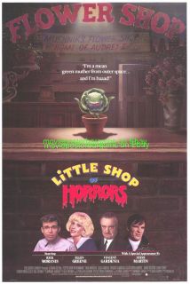 Little Shop of Horrors Movie Poster 27x40 Original 1986 RARE Rolled