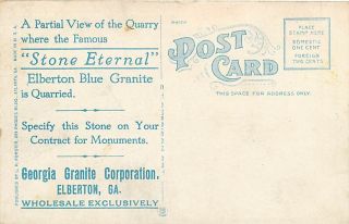 GA Elberton Stone Eternal Blue Granite Early T32567
