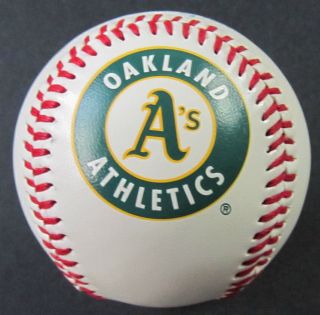  Oakland A's Rawlings Logo Baseball MLB