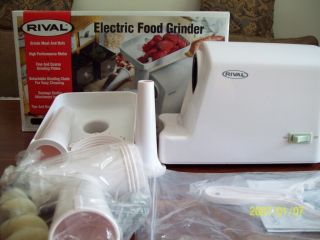 Rival Electric Meat Food Grinder 2275 WP