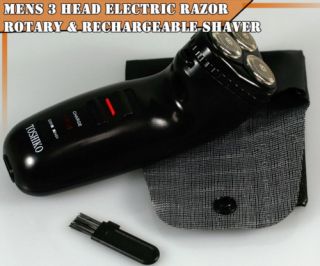 Rechargeable Coreless Men Electric Shaver 3 Head Rotary