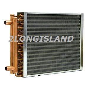 Outdoor Wood Furnace Stove Boiler Heat Exchanger Air to Water Water to