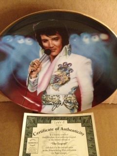 Elvis Presley Collectors Plate 2 13114B from the Bradford Exchange New
