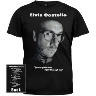  Elvis Costello Look Photo T Shirt