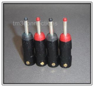 Eichmann Silver Bayonet Set of 4 Banana Plugs 99 99