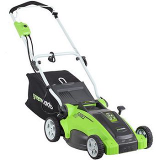  10 Amp Corded 16 in 2 in 1 Electric Lawn Mower 25142 New