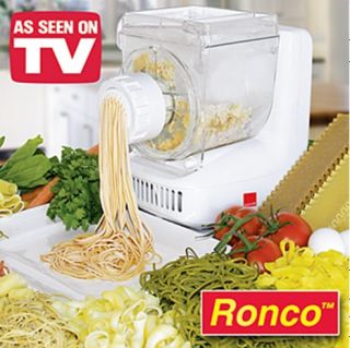 The electric Ronco® Pasta Maker Fresh, homemade pasta in minutes