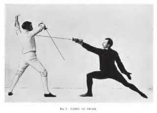 Theory of fencing with the foil, in form of a catechism (1890)
