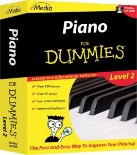 eMedia Piano for Dummies Level 2 CD ROM