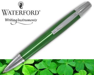 Waterford Kilbarry Guilloche Emerald Isle Ballpoint Pen WF452GEI