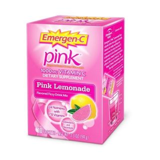 Emergen C Pink Lemonade Dietary Supplement 60 Packets Exp 07 13 New