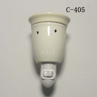 Ceramic Electric Plug in Nightlight Scent Oil Diffuser Warmer Burner