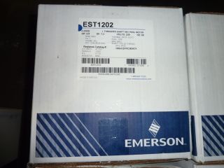 NEW Emerson EST1202 Motor 2Hp 56J Full Rate 230V 1081 POOL AND SPA