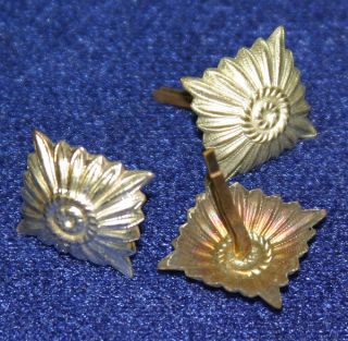 RANK PIPS 6 GOLD OR SILVER SM 10m MED 12mm LG 15mm GERMAN WW2