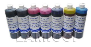 UV Bulk Pint Refill Ink Set for CISS Epson R800 R1800