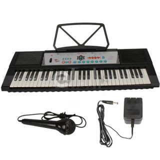 New Electric Piano 61 Key Electronic Music Keyboard with Micphone