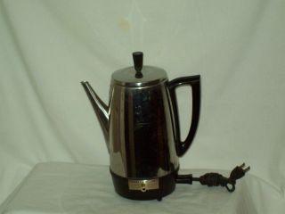 Vintage Electric Coffee Pot American made Toastmaster 10 cup