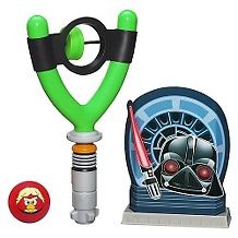 star wars angry birds jedi with slingshot price $ 19 95