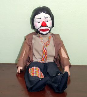 1978 Emmet Kelly Jr Horsman Doll Hobo Ventriloquist Dummy