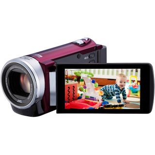 JVC Everio GZ E200 1080p HD Digital Zoom Camcorder   Red at