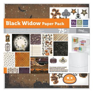 We R Memory Keepers We R Memory Keepers Black Widow Paper Kit