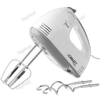 Electric Hand Mixer 7 Speed Whisk Egg Beater Food Blender for Kitchen