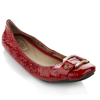 Shoes Flats Ballet Me Too Lysette Patent Leather Flat