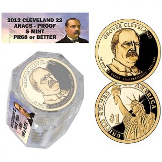 2012 Grover Cleveland Presidential Dollar Roll of 20   PR68