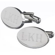 stainless steel engraved oval cuff links d 20091027183010117~5823493w