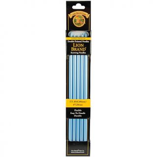 Lion Double Point Knitting Needles 8 5 Pack   Size 10 6mm Blue