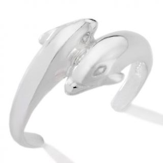Jewelry Rings Fashion Sterling Silver Dolphin Toe Ring