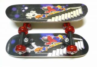 Complete Skateboard Double side Graphic 5 x 17 For Kid Two Boy
