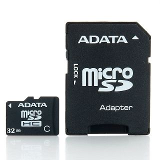   Adata 32GB SDHC microSD Card Class 10 with SD Adapter
