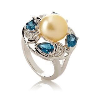 Imperial Pearls by Josh Bazar 10 11mm Cultured Golden South Sea Pearl