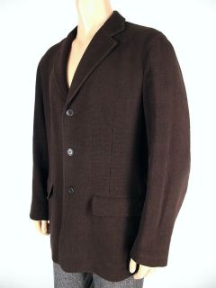 ERMENEGILDO ZEGNA Weave Jacket M 50 Sport Coat Made In Italy Cotton