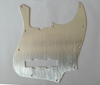 Eden Chrome Aluminum Metal Pickguard for American Standard Jazz Bass