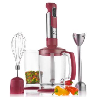 Wolfgang Puck Stainless Steel Immersion Blender/Chopper