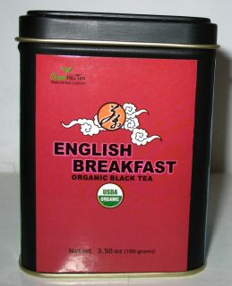  English Breakfast Organic Black Tea Loose Leaf Tea 3 50 oz in Tea