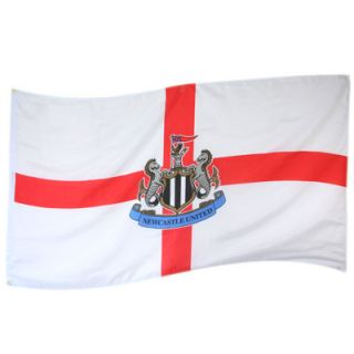 Newcastle UTD St George English Soccer Flag Authentic