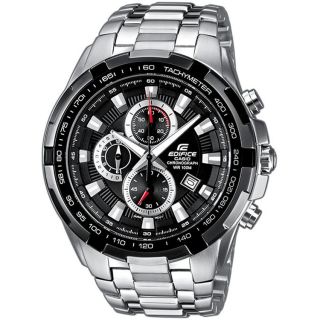 Casio Edifice EF539D Mens Stainless Steel Chronograph Watch Tachymeter