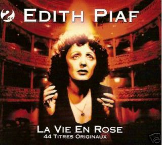 Edith Piaf LA VIE EN ROSE 44 Songs Original Recordings Best Of New
