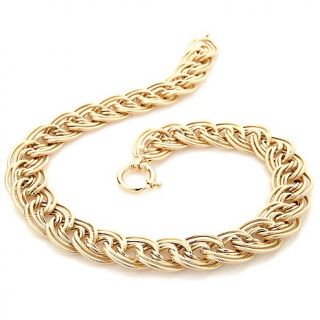 Technibond® Textured Double Curb Link 18 Necklace