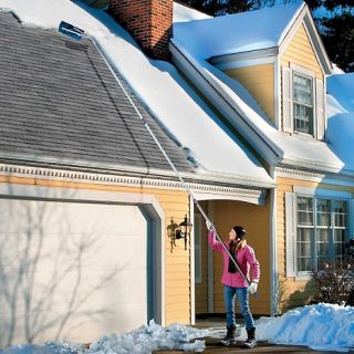  Gardening Snow Solutions Improvements 17 Telescoping Roof Rake